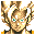 Pixelated anime-style character portraits in a , featuring Dragon Ball Z characters with distinct hair colors and expressions