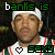 six identical pixelated images showing a person in a green and white sports jersey with red trim, wearing a white headband, under text reading 'banks is' above and 'sexy' below with heart symbols
