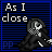 Animated contact sheet of a pixel art character with long hair sitting against blue striped background, displaying sequential text changes from "As I close my eyes" to "away..." across 25 sampled frames.