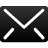Black rectangular icon with four white diagonal lines forming a stylized 'X' shape on a dark background.