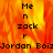 Pixelated text on a fiery orange-red background with partial gray overlay.