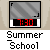 Animated contact sheet of a pixel art classroom scene with students at desks, changing clock times, and occasional motion effects like floating particles or character movement.