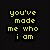 Pixelated text in yellow and white on black background, arranged in six sections with 'change' highlighted in yellow center.