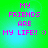 Green and blue gradient background with pink pixelated text reading "MY FRIENDS ARE MY LIFE!! :" in four identical quadrants.