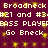 Pixelated text repeats across a maroon background with yellow sparkles, showing 'Broadneck', '#21 and #3', 'BASS PLAYER', and 'Go Bneck' in light beige.