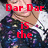 A pixelated image of a person in a dark patterned top with white collar, overlaid with red text reading "Dar Dar is the AMiR & MiMi best SINGER & loves".