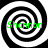 Four identical black-and-white spiral patterns arranged in a , each with green text reading "Shannon" overlaid