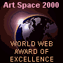 Animated globe with Earth view, glowing light effects, and repeated text overlays on dark background.