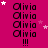 identical pixelated 'divia' text blocks with three exclamation marks below, set against a bright pink background with scattered white and light pink stars