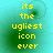 Yellow pixelated text on a cyan background with green gradient shadows, arranged in four quadrants.