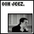 Black-and-white animated sequence showing a person in dark clothing with hands near face, transitioning through multiple poses including covering mouth and wiping eyes.
