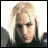 Six- of pixelated headshots with two labeled text overlays, showing subtle pose and expression differences