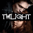 A static image with repeated character faces, text overlays reading "TWILIGHT JAMPIRE SWERWOLFS" and "SCARPS AND L<3VE", dark background.
