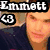 Four- of pixelated character images with overlaid text labels and a 'I love vampires' graphic
