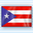 Pixelated flag with red and white horizontal stripes, a blue triangle on the left containing a single white star.