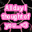 Pixelated image with pink text overlays and a central figure covering their face against a blue sky background.