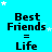 identical pixelated text icons on a bright cyan background with scattered white stars