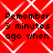 Red background with white diamond lattice pattern and black text reading 'Remember 3 minutes ago when' in four identical quadrants.