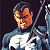 A pixelated buddy icon featuring a character in blue and white armor with a skull emblem on the chest, alongside green text reading "Original Icons .com" on a dark background.
