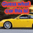 Four- shows a yellow car with text overlays; bottom-right changes to a hand gesture