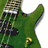Green and blue electric guitars with text reading "Me & Bub are rockstars 4 life" on a black background.