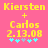 Pixelated yellow text on pink background with two of blue and gray plus signs below