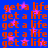 A blue background features repeated orange text 'get a life' with pink star shapes scattered throughout the image.