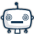 identical cartoon robots with white bodies, blue outlines, and spiral eyes holding light blue rectangular objects
