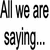 Text on left reads 'All we are saying... is give peace a chance!' next to pixelated figure with red hair and purple clothing against yellow background.