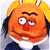 A pixelated cartoon character with orange skin and blonde hair on the left, next to green text reading "Original Icons .com" on a dark green background.