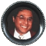 Four circular profile images in a , each with a black beaded border, showing different people against dark backgrounds