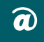 A teal background with four white stylized 'a' characters in a , each enclosed by an incomplete circular arc above or below