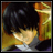 Pixelated anime-style character with black hair and light skin, wearing a white shirt, positioned next to text reading "AnimeIM" and "com" on a black background.