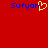 Red background with blue text 'Sufyan' on left and right, yellow heart symbol replacing the letter 'o' in left text.