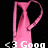 <3 Goofy pink hookah with black background and pixelated text at bottom.