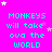 Bright pink background with cyan text reading "MONKEYS will take over the WORLD" repeated in a , scattered white and light purple stars