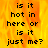 Pixelated text on a fiery orange-yellow background with repeated phrases and partial gray overlay.