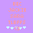 Pixelated text and symbols on a purple background with animated light blue star-like shapes.