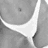 Animated contact sheet showing six frames of a grayscale cartoon-style animation featuring a person in a white tank top with visible belly button and chest, transitioning from full-body poses to close-up facial expressions.
