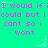 A static image with a bright green background displays repeated pink text reading "I would if I could but i cant so i wont" in three , each containing multiple repetitions of the phrase