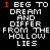 A 50x50 pixel animated buddy icon split into two frames showing text and a group photo, with the left frame displaying distorted pixelated text on black background and right frame showing three people in casual clothing.