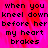 Pixelated text on a pink and red gradient background with a gray rectangle on the right side.