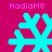 Four cyan snowflake icons arranged in a on a magenta background, each with the text "Nadiams" in pink above and below
