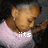 A pixelated image of a person with light brown hair wearing a light pink top, with text changing from 'its' to 'leya babie' below.