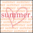 A static image with four distinct sections: a heart-shaped wordwall, sunglasses on white background, and colorful abstract shapes.