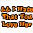 Four identical pixelated text blocks arranged in a , each displaying "&& I Hate That You Love Her" in distinct color schemes
