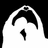 A black-and-white animated icon shows a stylized face with an open mouth and small eyes, accompanied by the text "LUV ya" on a white background.