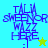 Four- of pixelated text and symbols on solid backgrounds with one animated star change
