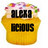 Pixelated cupcake icon with yellow base, white frosting, and multicolored sprinkles, featuring black text reading "BLEND" above "REDOUS".