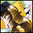 A pixelated anime-style buddy icon featuring a character with brown hair and yellow clothing on the left, next to black background text reading "Anime IM" above smaller stylized text "c0m" on the right.